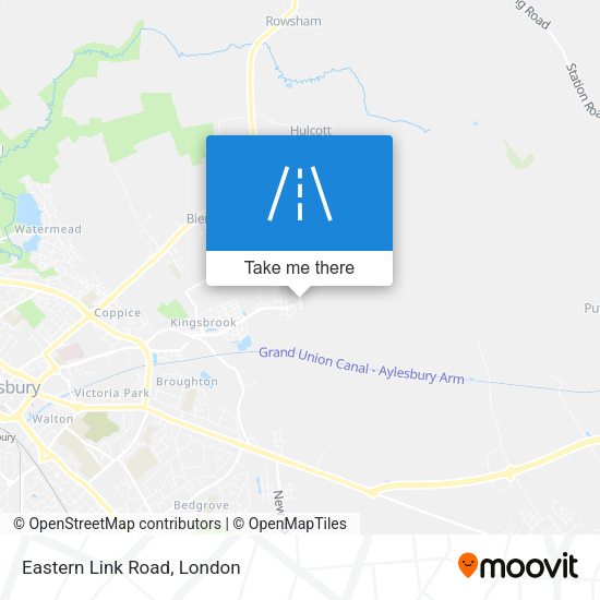 Eastern Link Road map