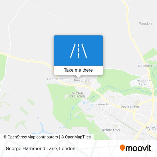 George Hammond Lane map