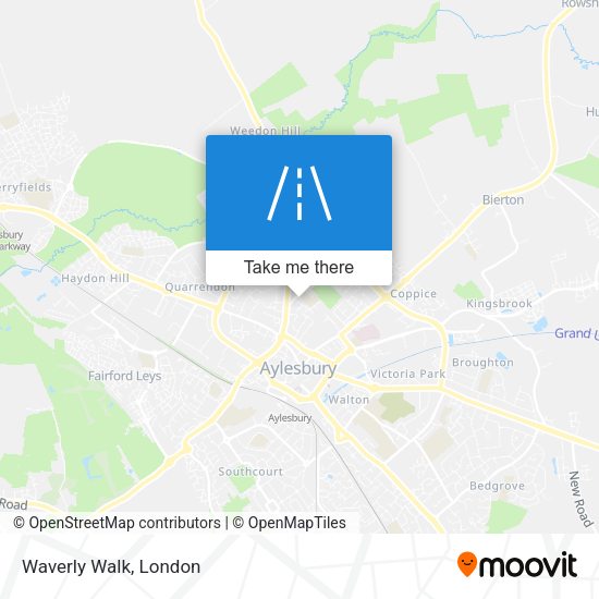 Waverly Walk map