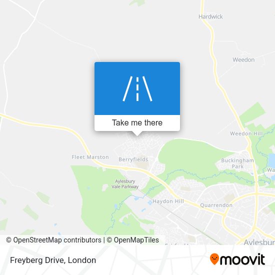 Freyberg Drive map