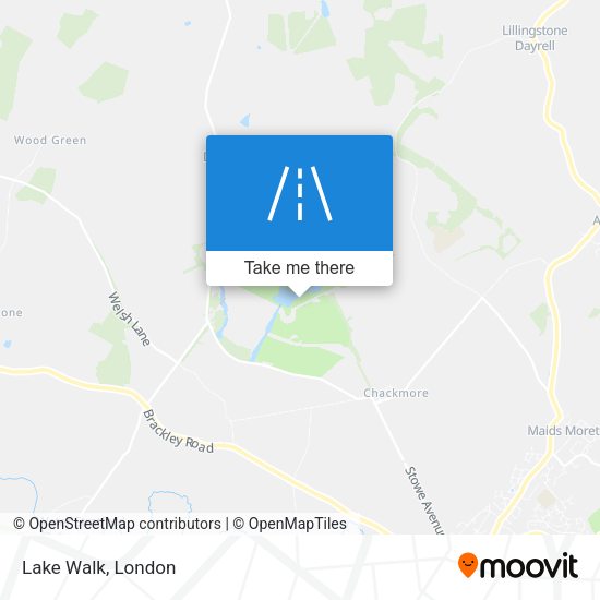 Lake Walk map