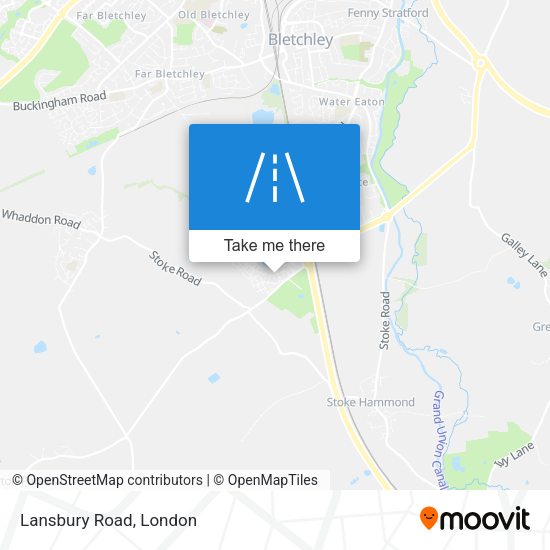 Lansbury Road map