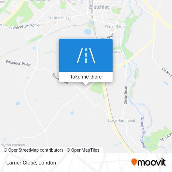 Larner Close map