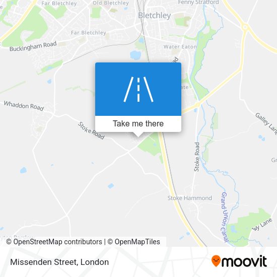 Missenden Street map