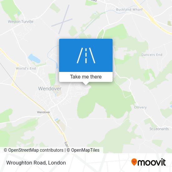 Wroughton Road map