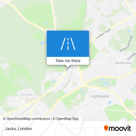 Jacks map