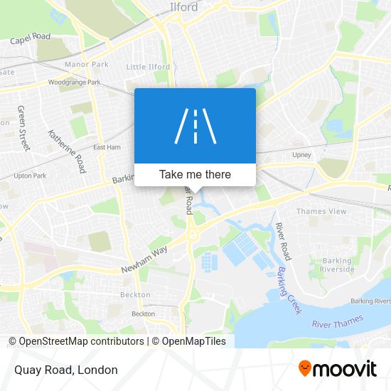 Quay Road map