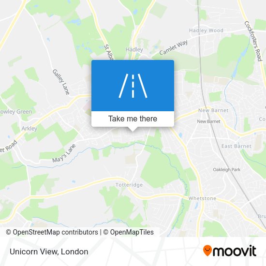 Unicorn View map