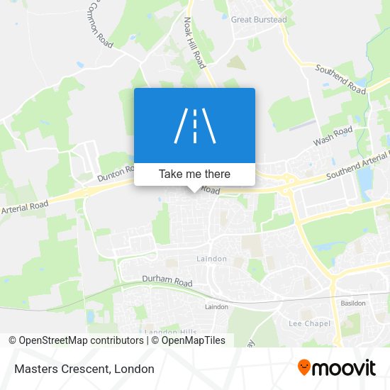 Masters Crescent map