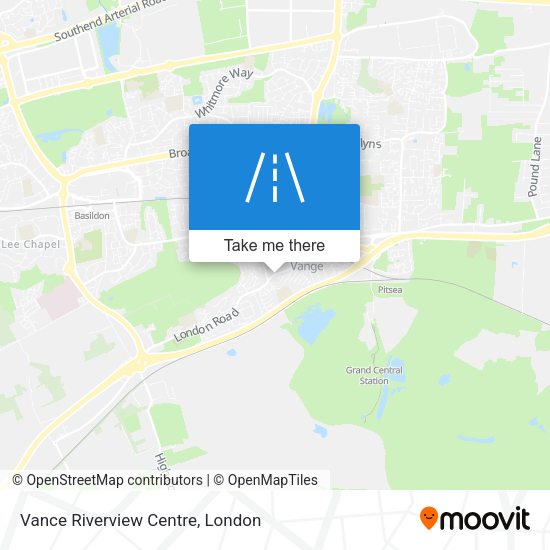 Vance Riverview Centre map