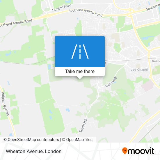 Wheaton Avenue map