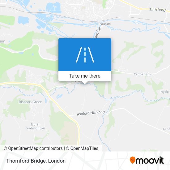 Thornford Bridge map