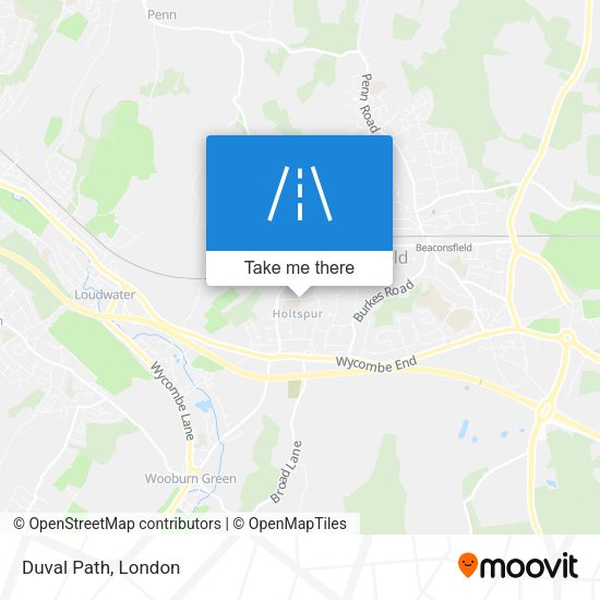 Duval Path map