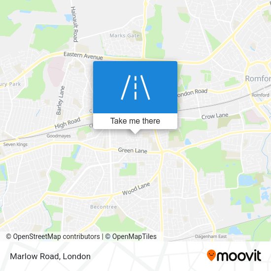 Marlow Road map
