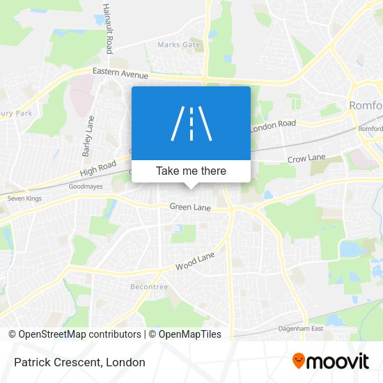Patrick Crescent map