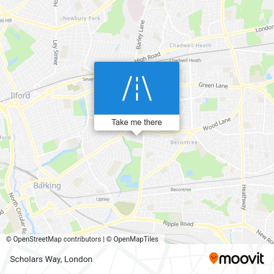 Scholars Way map