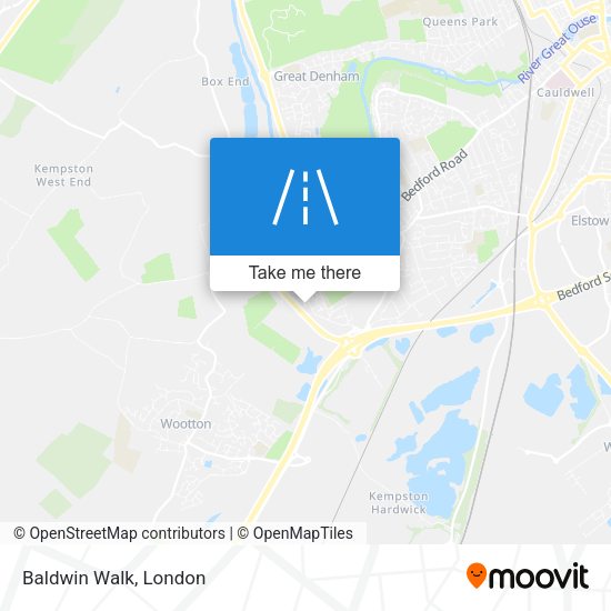 Baldwin Walk map