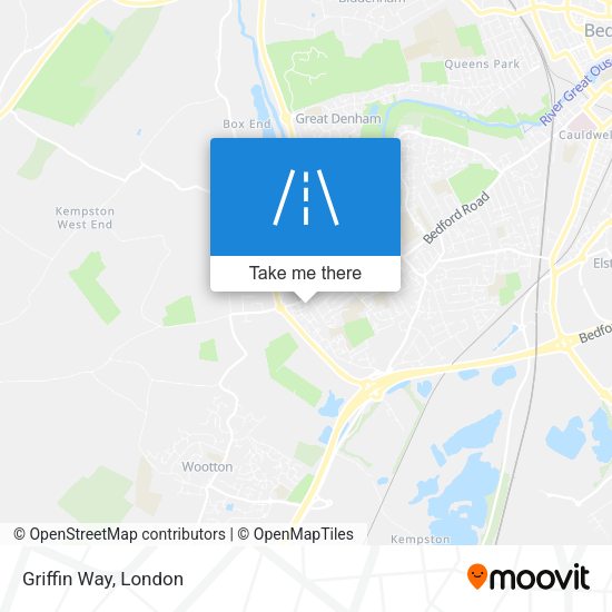 Griffin Way map