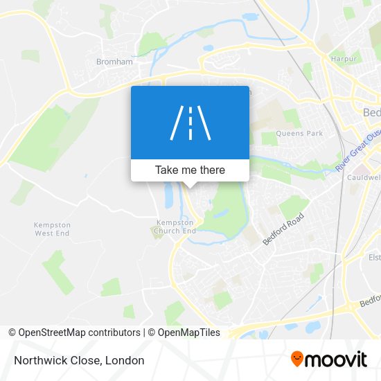 Northwick Close map