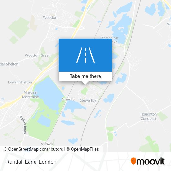 Randall Lane map