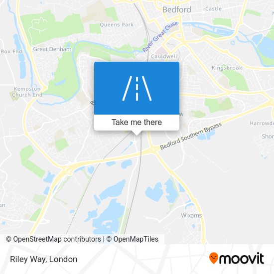 Riley Way map