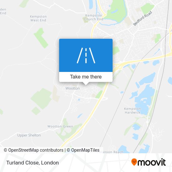 Turland Close map