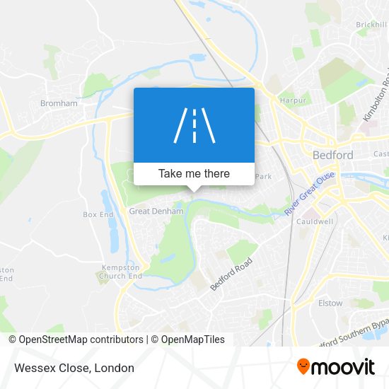 Wessex Close map