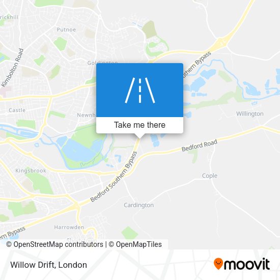 Willow Drift map