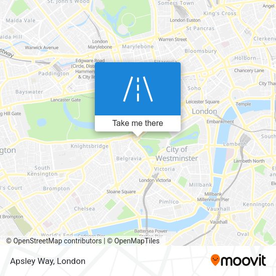 Apsley Way map