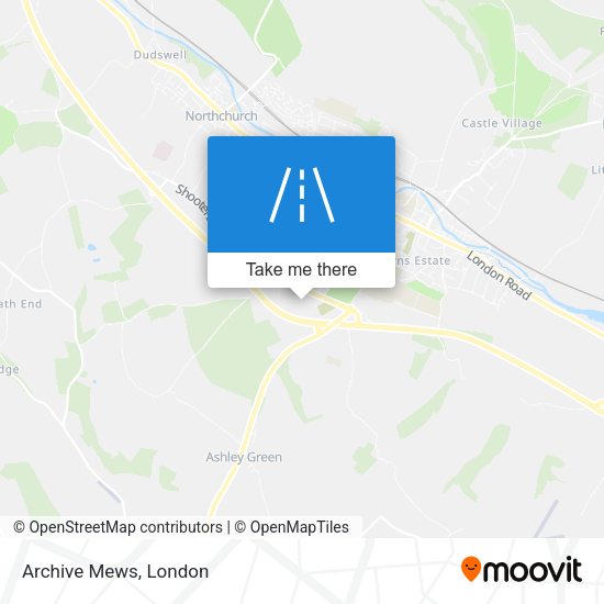 Archive Mews map