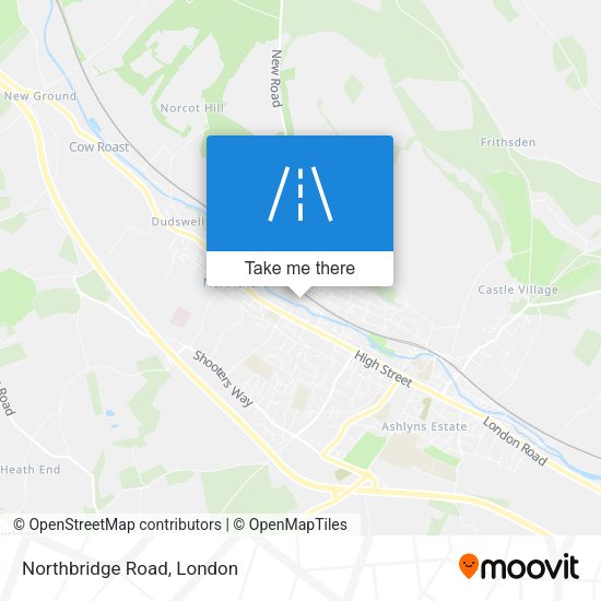 Northbridge Road map