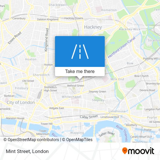 Mint Street map
