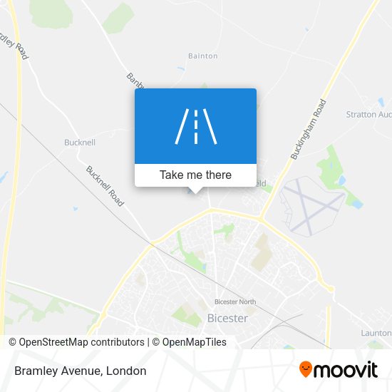Bramley Avenue map