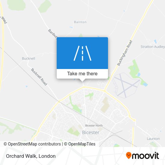 Orchard Walk map