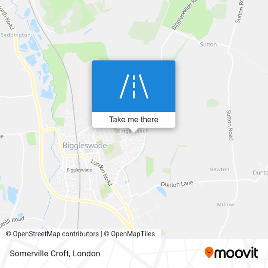 Somerville Croft map