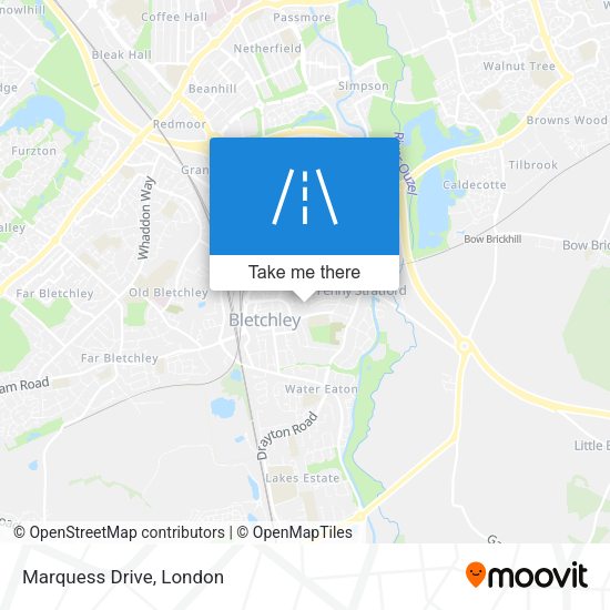 Marquess Drive map