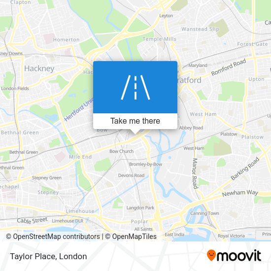 Taylor Place map