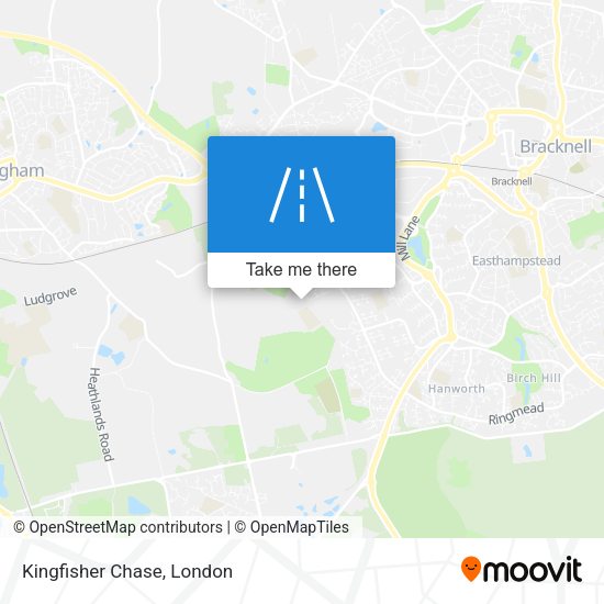Kingfisher Chase map