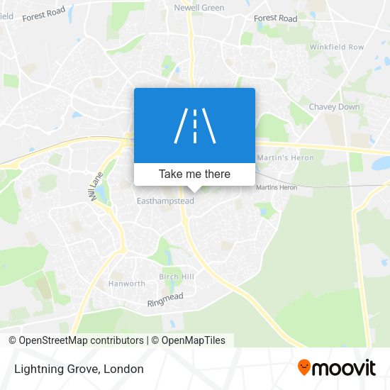 Lightning Grove map