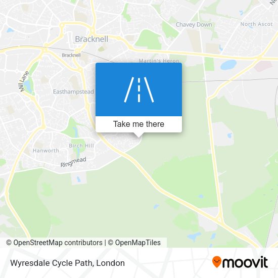 Wyresdale Cycle Path map