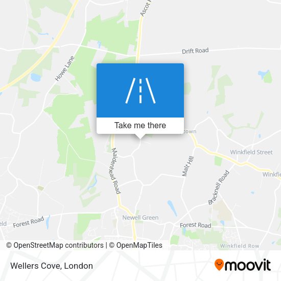 Wellers Cove map