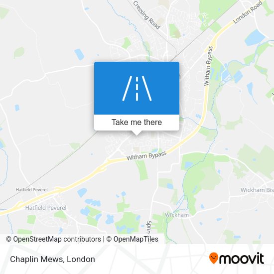 Chaplin Mews map