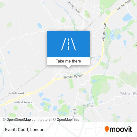 Everitt Court map