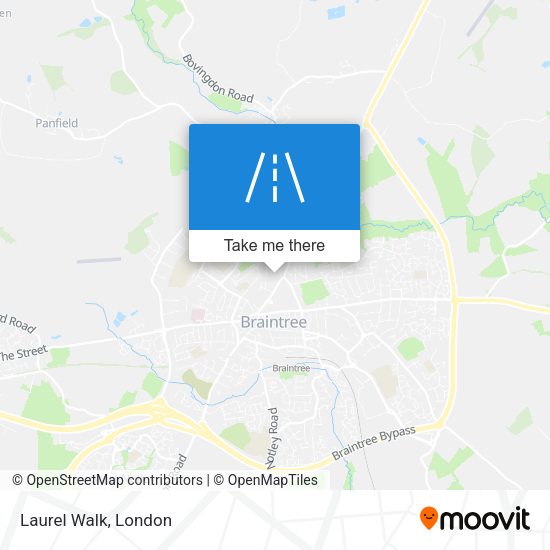Laurel Walk map