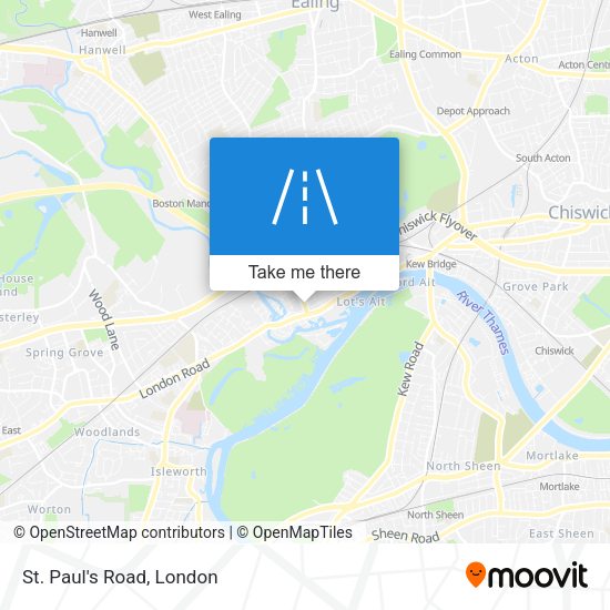 St. Paul's Road map