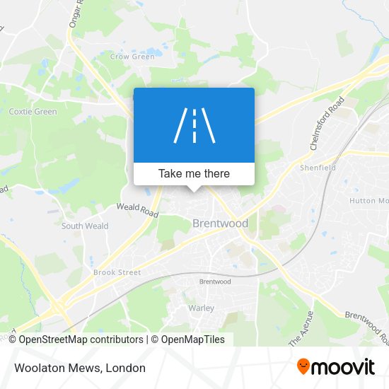 Woolaton Mews map