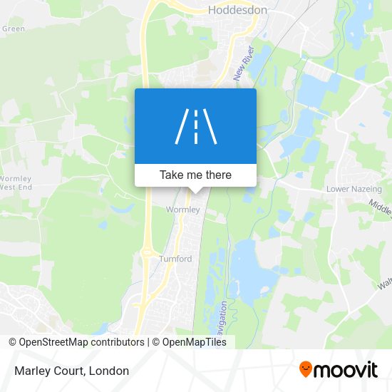 Marley Court map
