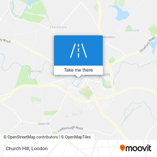 Church Hill map