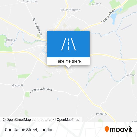 Constance Street map