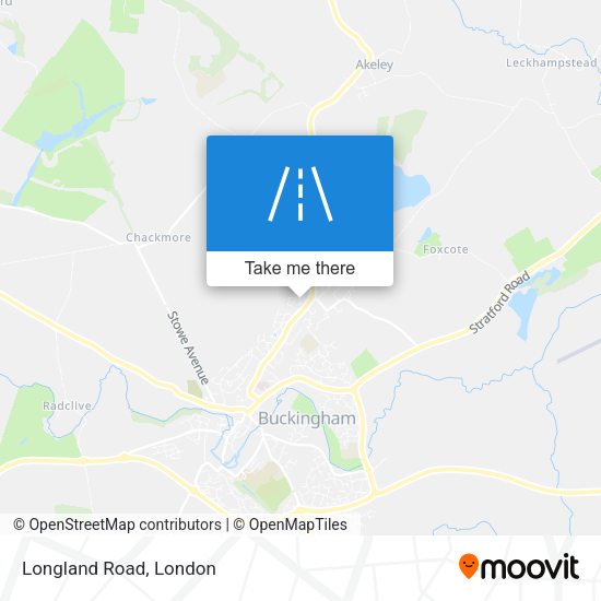 Longland Road map